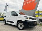 Peugeot Partner 2020 055000km 1.2benzine 110pk 3zit navi pdc, Voorwielaandrijving, Euro 6, 1198 cc, Wit