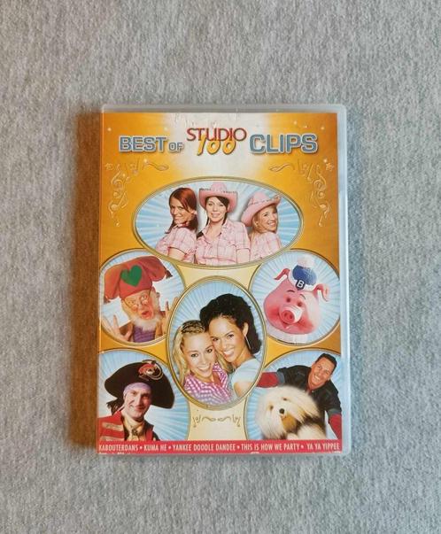 DVD - Best Of Studio 100 Clips - K3 - Samson & Gert - €5, Cd's en Dvd's, Dvd's | Nederlandstalig, Gebruikt, Tv fictie, Muziek