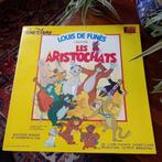 vinyl 33T walt disney "les aristochats" raconté par louis de, Verzamelen, Disney, Gebruikt, Ophalen of Verzenden