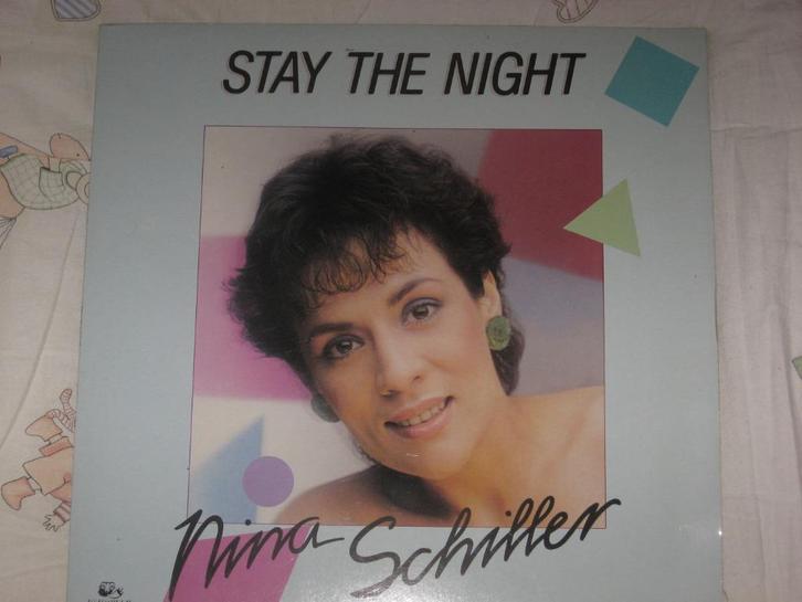 Disque vinyl 33 tours Nina Schiller stay the night, Cd's en Dvd's, Vinyl | Pop, Nieuw in verpakking, 1980 tot 2000, Ophalen of Verzenden