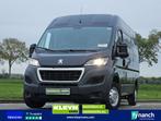 Peugeot BOXER 2.0 L2H2 Navi Airco NAP!, Auto's, Bestelwagens en Lichte vracht, Zwart, Bedrijf, Cruise Control, Te koop