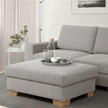 Sorvallen Footstool with storage space IKEA beige/brown beschikbaar voor biedingen