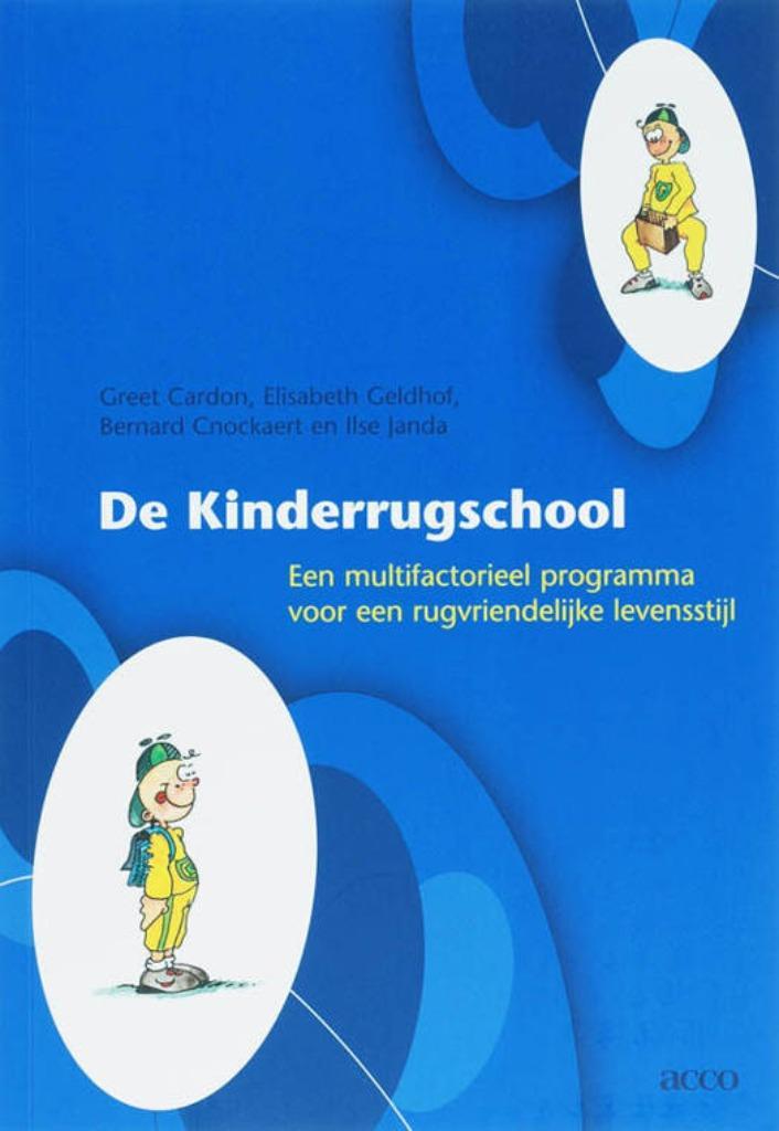 Greet Cardon e.a. - De kinderrugschool, Boeken, Advies, Hulp en Training, Zo goed als nieuw, Ophalen of Verzenden