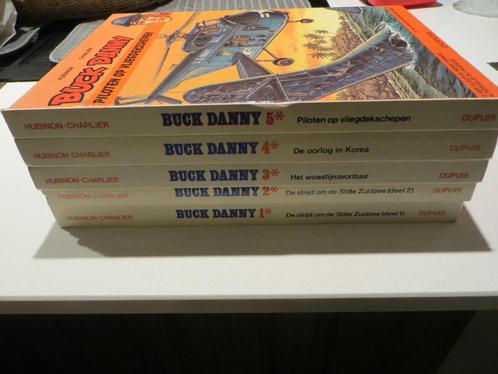 Buck Danny Speciaal (1-5) - 1ste drukken, Boeken, Stripverhalen, Gelezen, Meerdere stripboeken, Ophalen of Verzenden