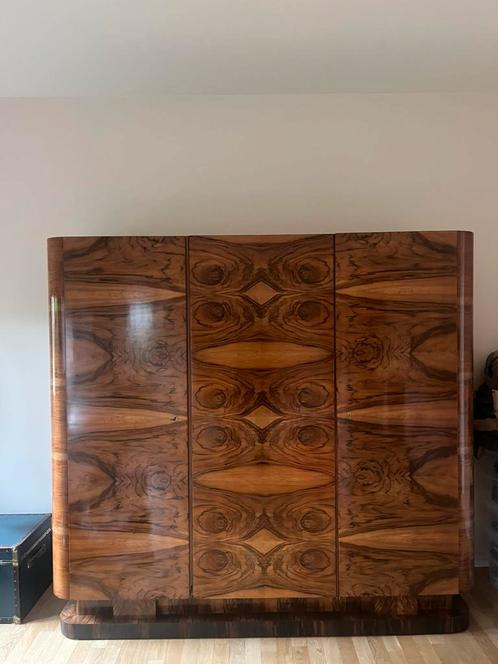 Kledingkast Art Deco periode, Antiek en Kunst, Antiek | Meubels | Kasten, Ophalen