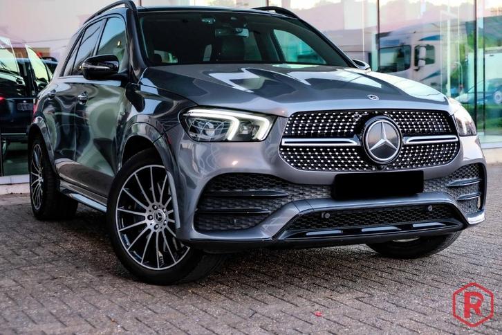 Mercedes GLE 350 de AMG Burmester Pano 360Camera, Auto's, Mercedes-Benz, Bedrijf, Te koop, GLE, 360° camera, 4x4, ABS, Achteruitrijcamera