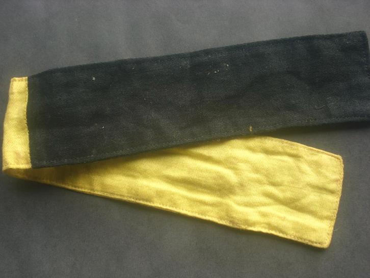 Brassard double face aux couleurs flamandes, Collections, Objets militaires | Seconde Guerre mondiale, Armée de terre, Envoi