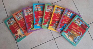 Boeken deel 1-8 Geronimo Stilton  beschikbaar voor biedingen