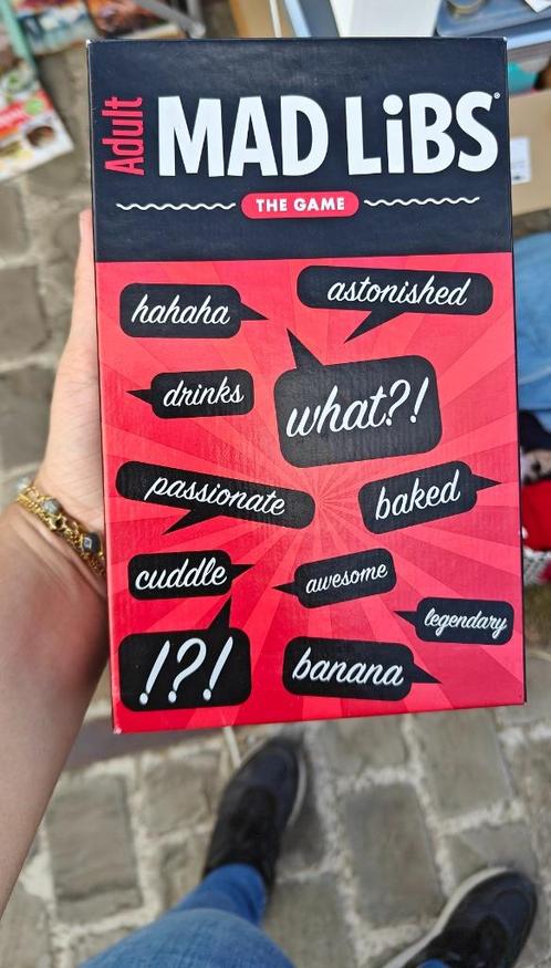 Mad libs adults spel, Hobby en Vrije tijd, Gezelschapsspellen | Bordspellen, Nieuw, Drie of vier spelers, Vijf spelers of meer