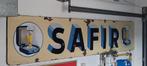 Safir emaillebord 3 meter, Ophalen, Gebruikt, Reclamebord