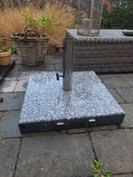 Parasolvoet marmer met wieltjes, Tuin en Terras, Ophalen, Parasolvoet, Minder dan 1 meter, Verstelbaar