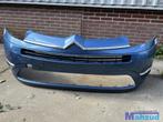 CITROEN C4 GRAND PICASSO 1 Blauw voorbumper 2006-2013, Gebruikt, Citroën, Voor, Ophalen of Verzenden