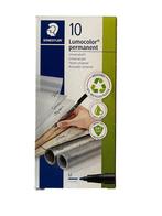 Staedtler Lumocolor Permanent Markers - Set van 10 (nieuw), Ophalen of Verzenden, Zo goed als nieuw