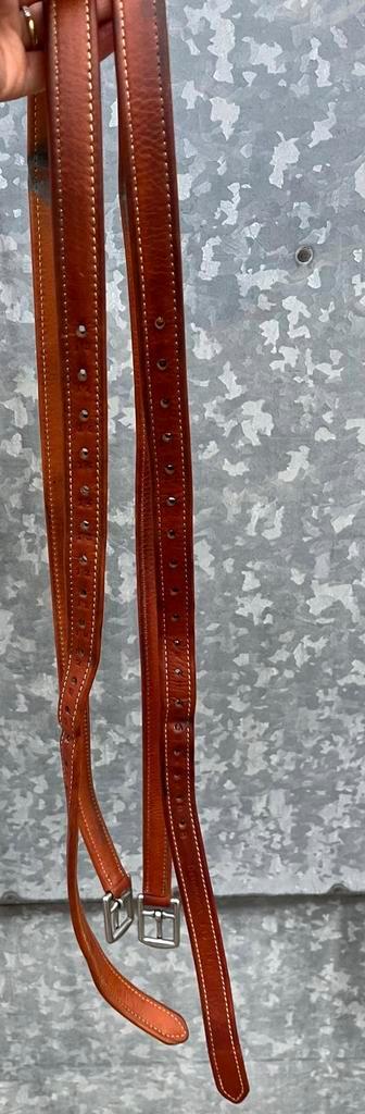 Étrivières en cuir Devoucoux — Qualité supérieure, Animaux & Accessoires, Chevaux & Poneys | Brides & Harnachement, Comme neuf