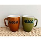 2 Vintage OXO tassen, Ophalen of Verzenden