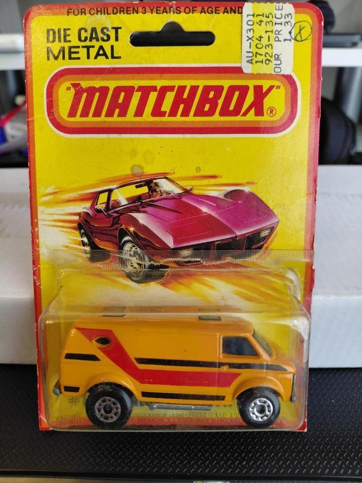 Matchbox #68 Superfast  Chevy Van, Hobby en Vrije tijd, Modelauto's | Overige schalen, Zo goed als nieuw, Auto, Ophalen of Verzenden