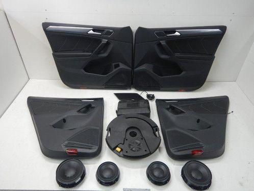 VW Tiguan 5NA R-Line Leer Deurpanelen Dynaudio Speakerset, Auto-onderdelen, Carrosserie, Deur, Volkswagen, Gebruikt, Ophalen of Verzenden