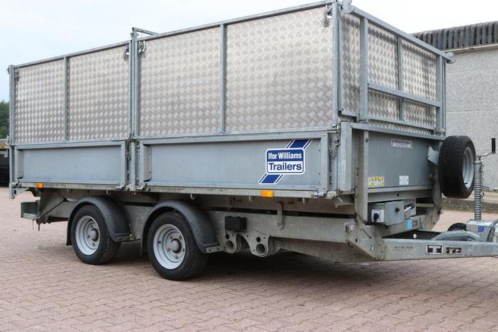 Ifor Williams kipper, Auto diversen, Aanhangers en Bagagewagens, Zo goed als nieuw, Ophalen
