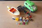 Playmobil - Gezinswagen met speedboot - 4144, Enlèvement ou Envoi, Utilisé, Ensemble complet