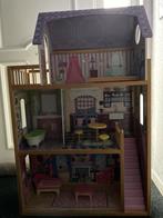 Kidkraft houten poppenhuis twee verdiepingen, Kinderen en Baby's, Speelgoed | Poppenhuizen, Poppenhuis, Zo goed als nieuw, Ophalen