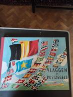 Vlaggen en postzegels Gebr.Veen compleet, Ophalen of Verzenden