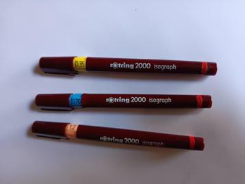 Stylos Rotring 2000 Vintages beschikbaar voor biedingen