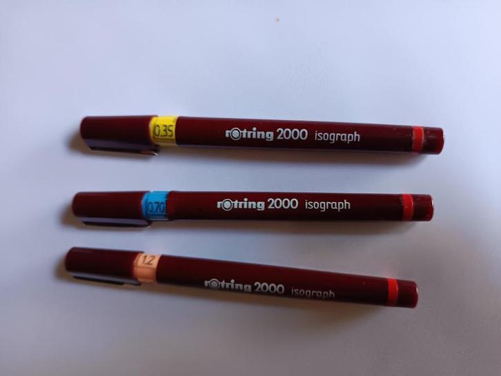 Rotring 2000 Vintage pennen, Verzamelen, Pennenverzamelingen, Gebruikt, Vulpen, Overige merken, Verzenden