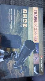 Travel scope 60 van celestron, Audio, Tv en Foto, Optische apparatuur | Telescopen, Ophalen, Zo goed als nieuw, 80 tot 200 mm