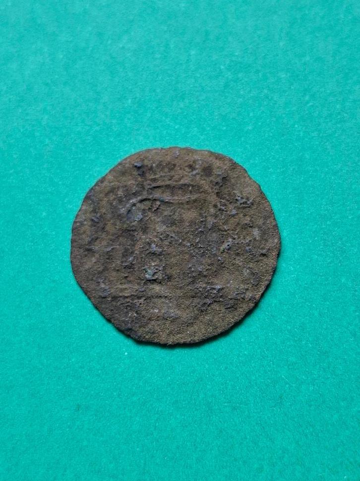 1771 (?) Utrecht duit, Postzegels en Munten, Munten | Nederland, Losse munt, Overige waardes, Vóór koninkrijk, Verzenden