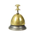 Messing en Metalen Hotelbel Receptiebel Mid-Century, Ophalen of Verzenden