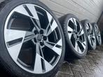 Set originele 20 inch Audi A8 S8 D3 4E velgen zomerbanden, Auto-onderdelen, Banden en Velgen, Gebruikt, 275 mm, Banden en Velgen