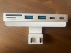 iMounts iMac 24 pouces - Hub USB-C (HDMI, SD, USB 3.0), Informatique & Logiciels, Stations d'accueil, Enlèvement ou Envoi, Hub USB