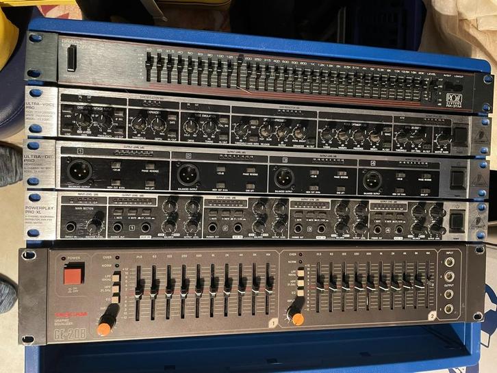 Rack apparatuur, Audio, Tv en Foto, Professionele apparaten, Gebruikt, Audio, Ophalen of Verzenden