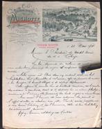 Fauquez Virginal Glassworks Michotte 1900, Postzegels en Munten, Ophalen of Verzenden