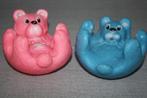 2 piepfiguren beren / zeephouders( olifant stempel Italy), Verzamelen, Ophalen of Verzenden, Overige typen