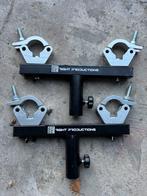 Truss adapters voor op statief, Muziek en Instrumenten, Licht en Laser, Ophalen of Verzenden, Zo goed als nieuw, Overige typen