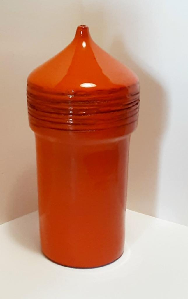 Oranje Perignem vaas, Antiek en Kunst, Antiek | Keramiek en Aardewerk, Ophalen of Verzenden