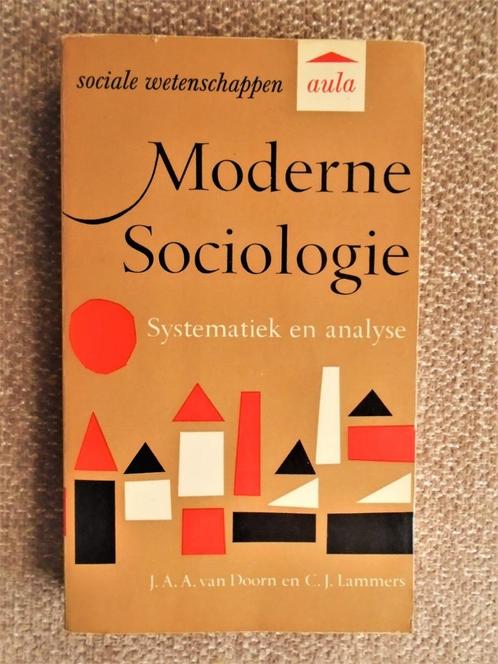 Moderne Sociologie: Systematiek en analyse - 1972, Boeken, Psychologie, Gelezen, Overige onderwerpen, Ophalen of Verzenden