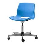 Bureaustoel, Huis en Inrichting, Bureaustoelen, Ophalen, Zo goed als nieuw, Blauw, Bureaustoel