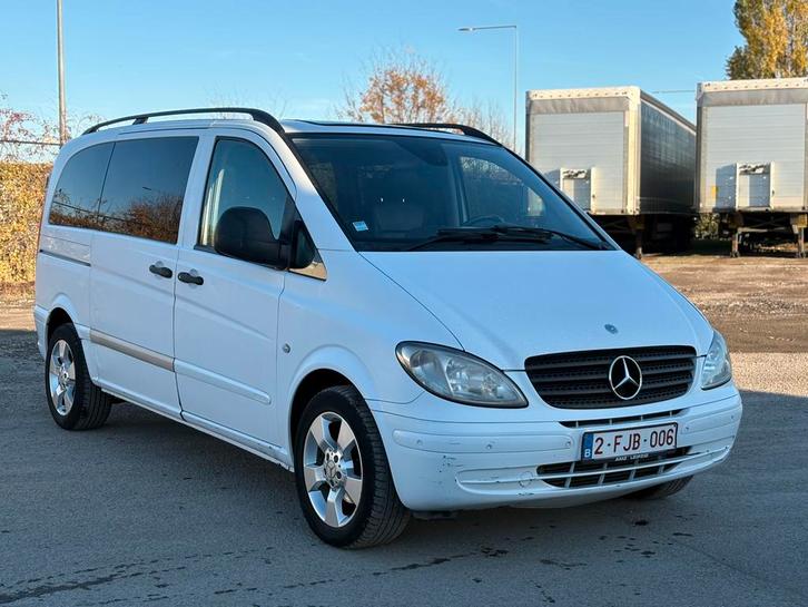 Mercedes Benz Vito 115 CDI ANNE 2007 342.000km airco GPS, Auto's, Mercedes-Benz, Particulier, Vito, ABS, Achteruitrijcamera, Adaptive Cruise Control