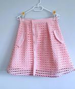 Lewis Melly - Lichtroze rok - Belgian Design - 36, Kleding | Dames, Rokken, Verzenden, Zo goed als nieuw, Roze, Boven de knie