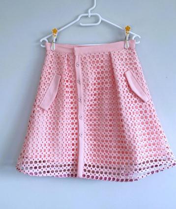Lewis Melly - Lichtroze rok - Belgian Design - 36 beschikbaar voor biedingen