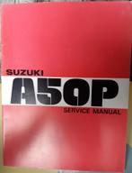 SUZUKI A50P (AC50) servicemanual, Ophalen