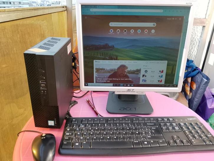 PC COMPLETE DESKTOPCOMPUTER DESKTOP-PC, Computers en Software, Vintage Computers, Ophalen