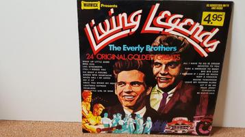 THE EVERLY BROTHERS - LIVING LEGENDS (1972) (LP) disponible aux enchères