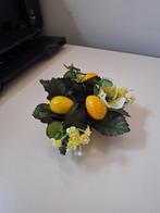 bloemenkrans voor om kaars, Ophalen of Verzenden, Zo goed als nieuw, Kaars