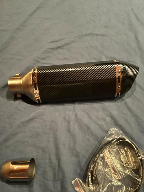 Echappement fake carbon 4t, Motoren, Accessoires | Sloten, Nieuw, Ophalen of Verzenden