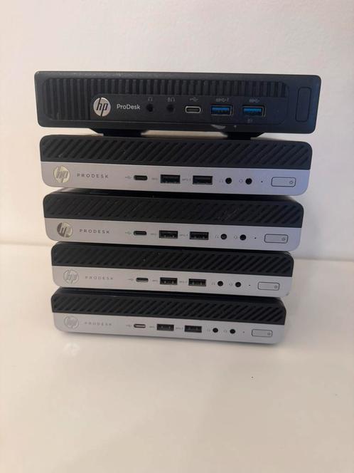 5 x HP Prodesk 600 ppMini - i7 6700T, Computers en Software, Computerbehuizingen, Zo goed als nieuw, Ophalen