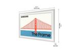 Samsung The Frame Modern 55" aanpasbaar frame - wit, Ophalen of Verzenden, Nieuw