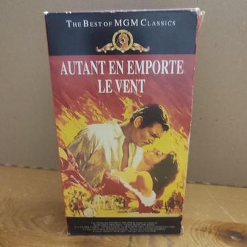AUTANT EN EMPORTE LE VENT - Film + Making-Of (vhs) beschikbaar voor biedingen